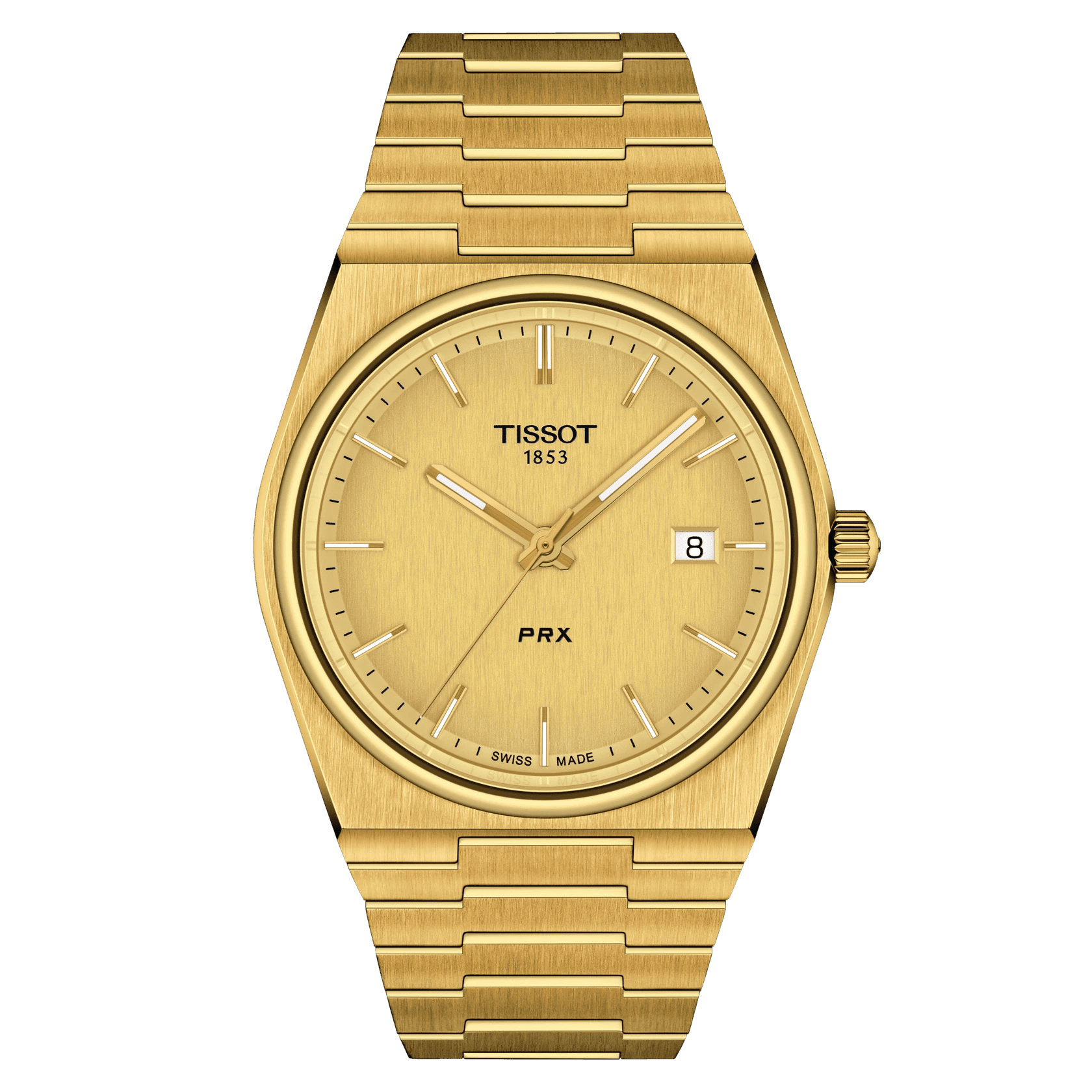Tissot PRX Yellow Gold PVD Stainless Steel Men's Watch