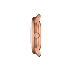 Tissot Chemin Des Tourelles Powermatic 80 39mm Rose Gold Men's Watch T1398073603100