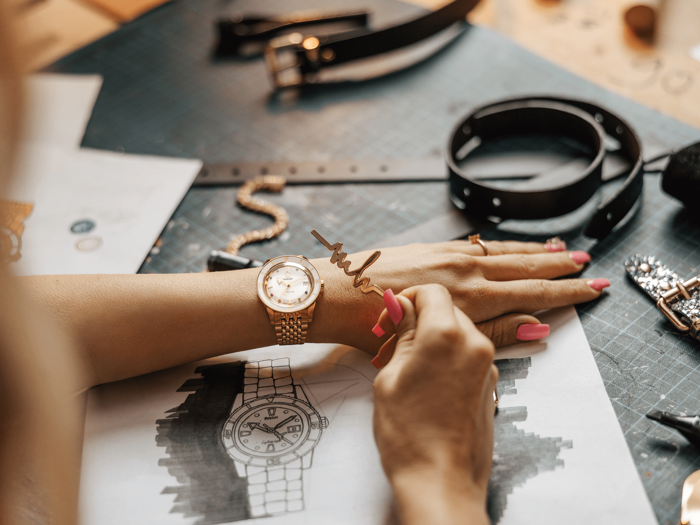 RADO Captain Cook x Marina Hoermanseder Heartbeat Women's Watch R32117708