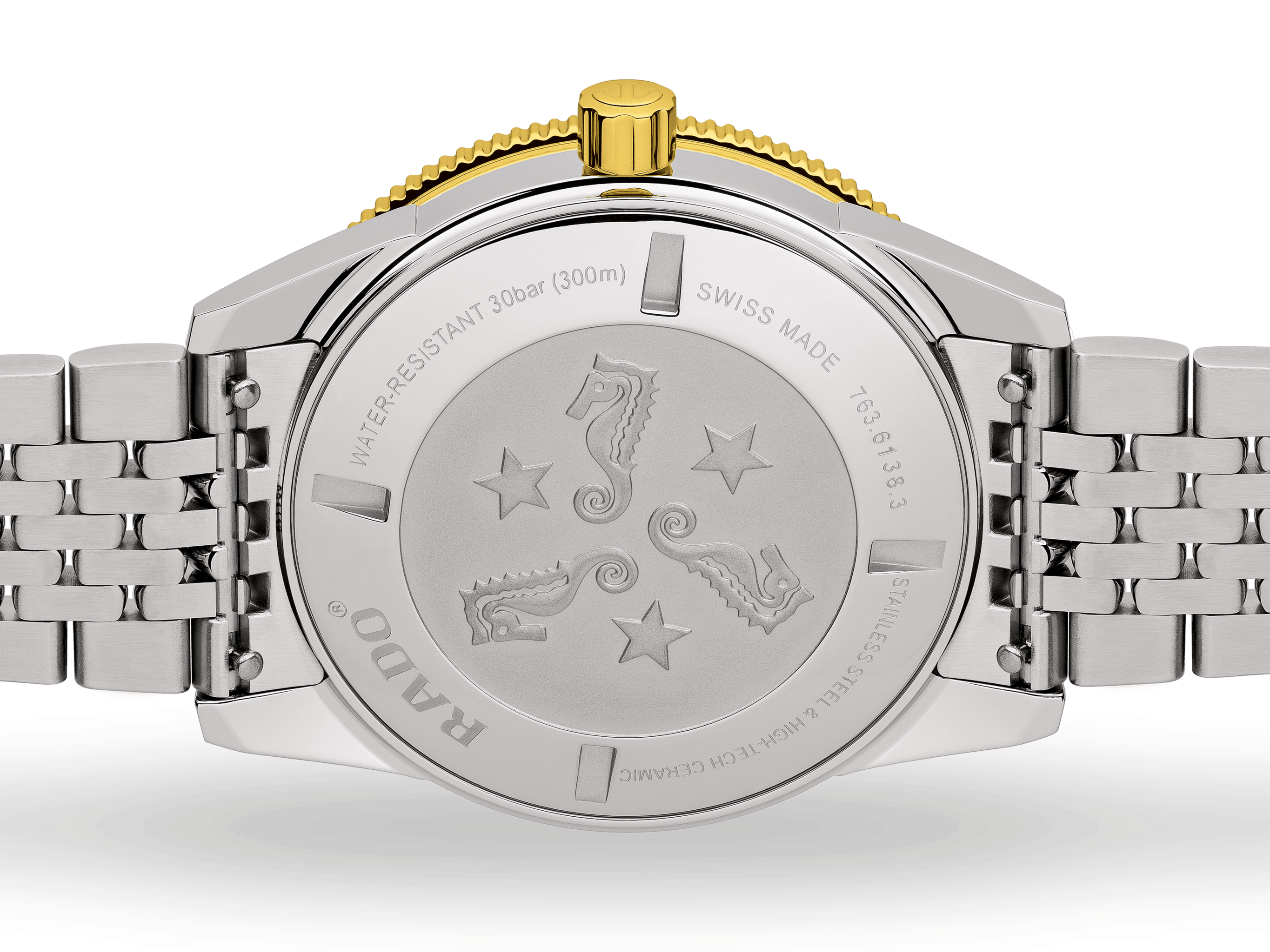 RADO Captain Cook Automatic 42mm Yellow-Gold Stainless Steel Men's Watch R32138153