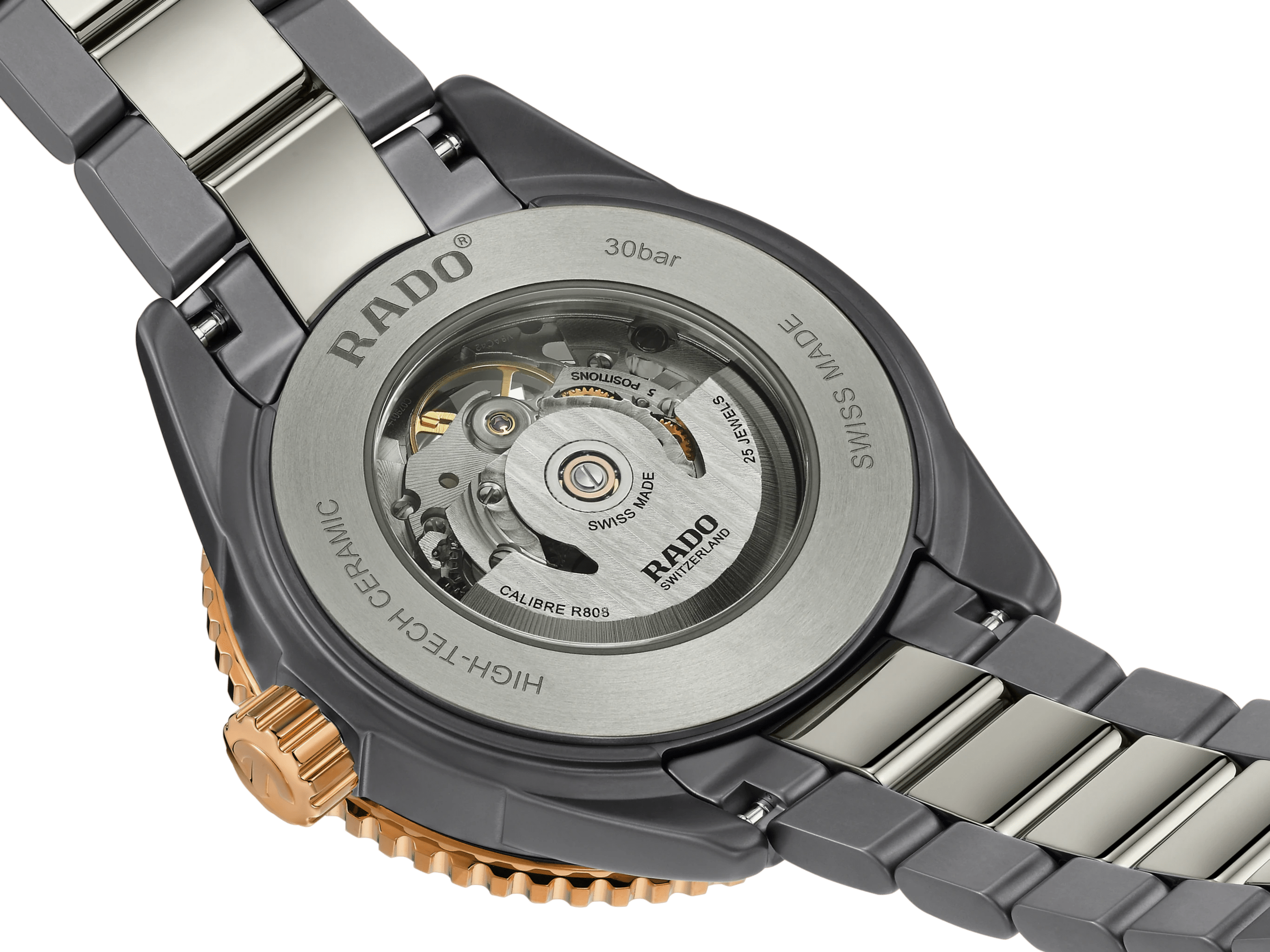 RADO Captain Cook High-Tech Ceramic Skeleton Men's Watch R32148162