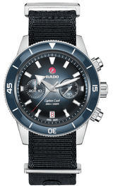 RADO Captain Cook Automatic Chronograph 43mm Blue Men's Watch R32145208