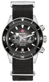 RADO Captain Cook Automatic Chronograph 43mm Black Men's Watch R32145158