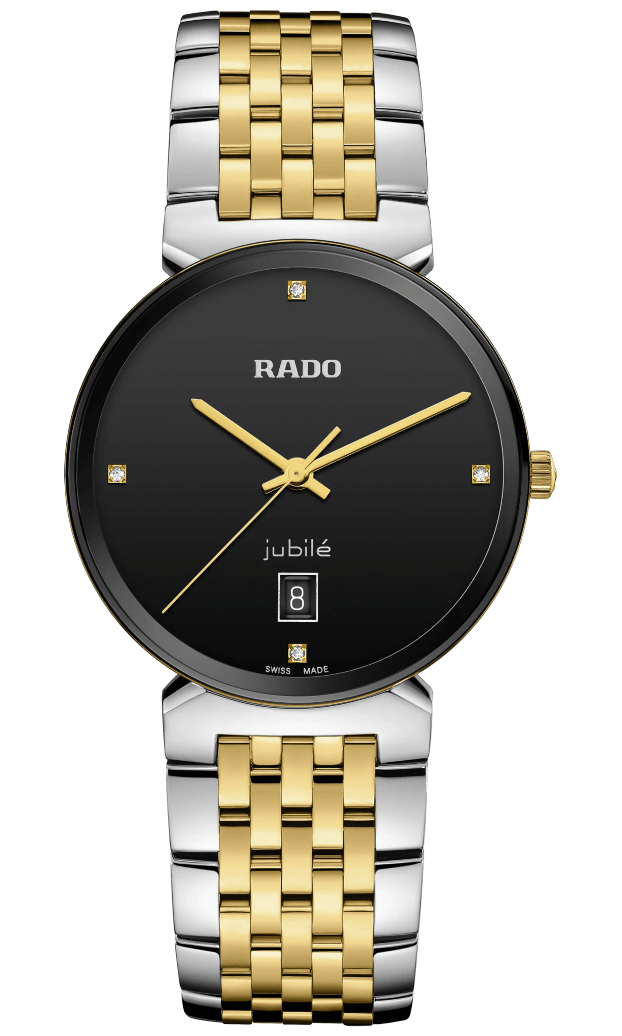 RADO Florence Classic Diamonds 38mm Gold-Silver Men's Watch R48912703