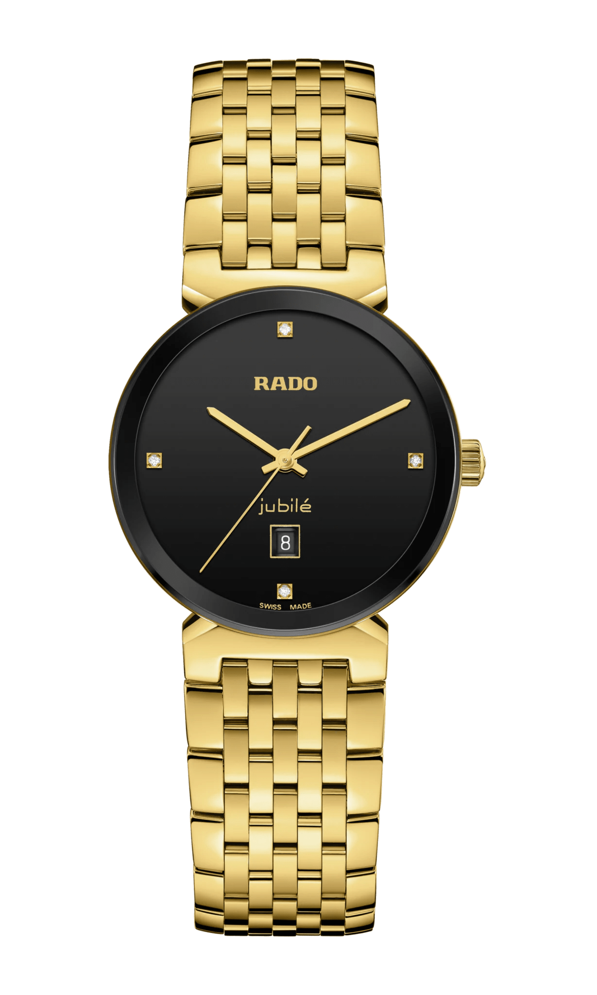 RADO Florence Classic Diamonds 30mm Gold Women's Watch R48915703