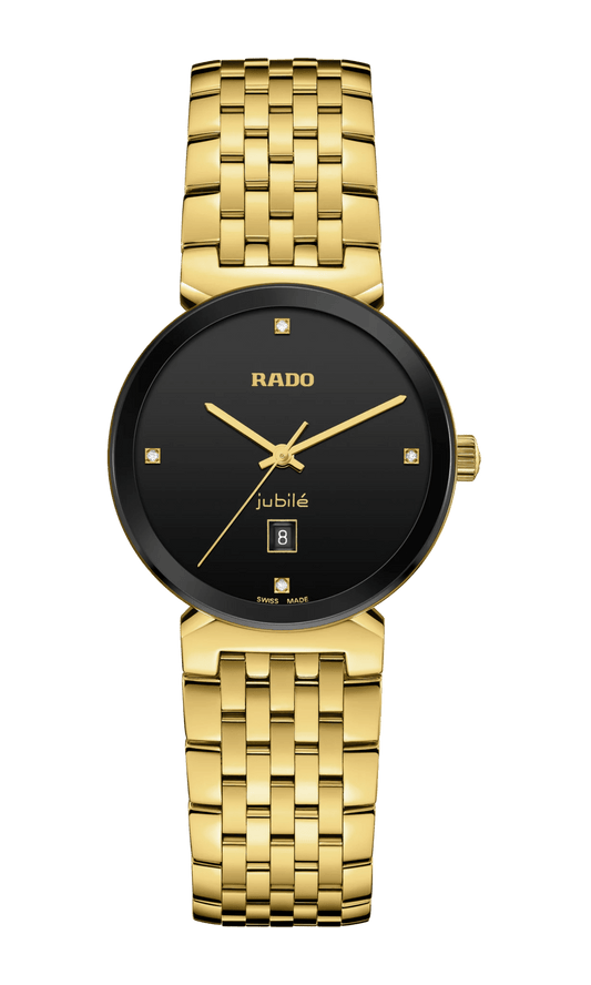 RADO Florence Classic Diamonds 30mm Gold Women's Watch R48915703