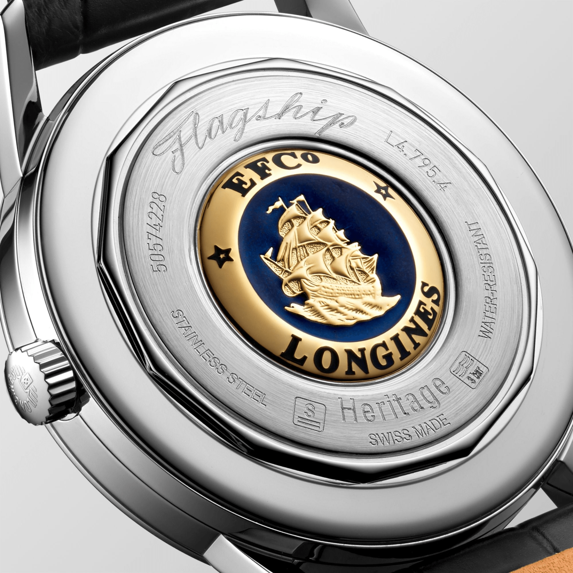 Longines Flagship Heritage 38.5mm Silver Dial Men's Watch L47954782