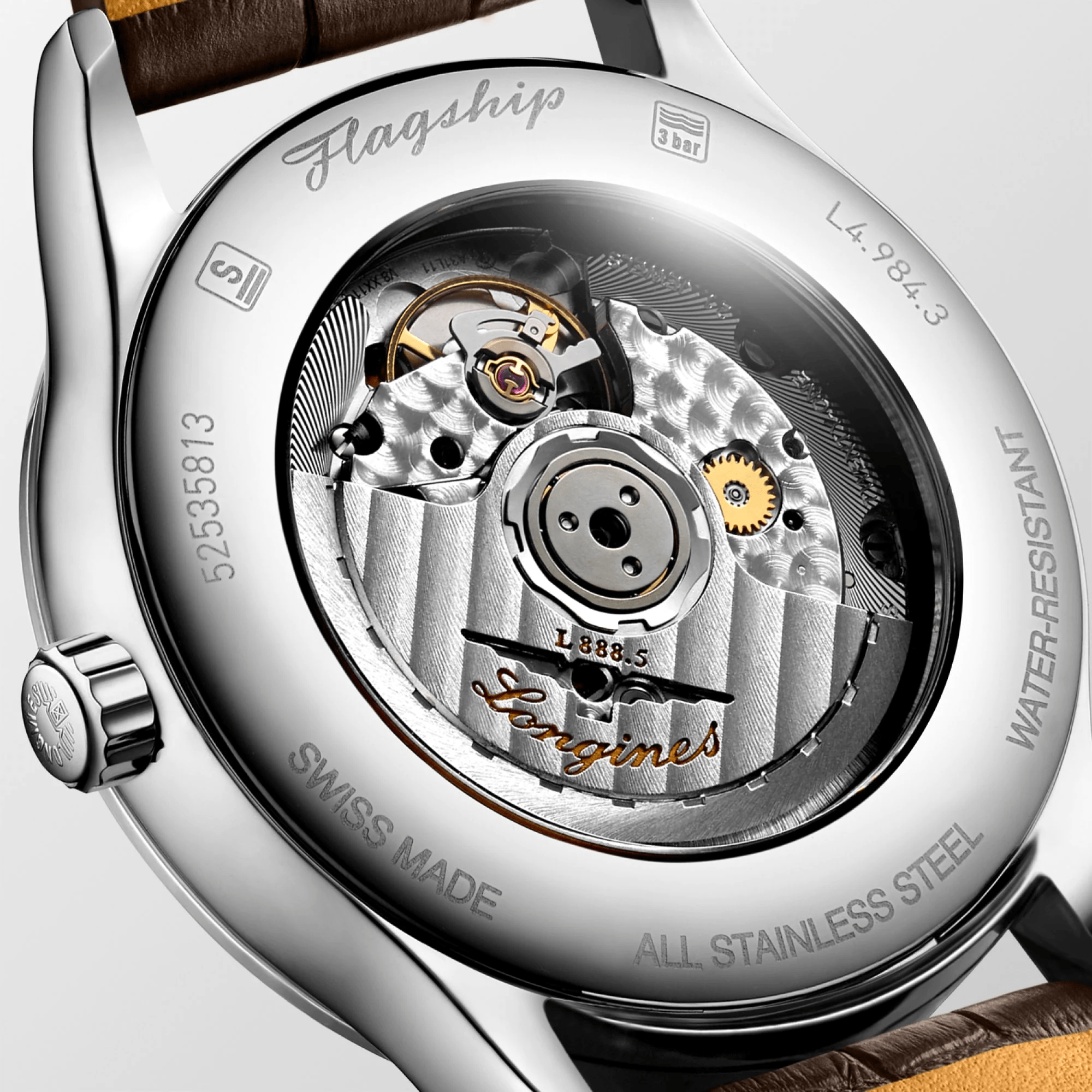 Longines Flagship 40mm Beige Dial Men's Watch L49844792