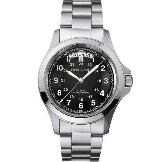 Hamilton Khaki Field King Auto Black Dial Men's Watch H64455133