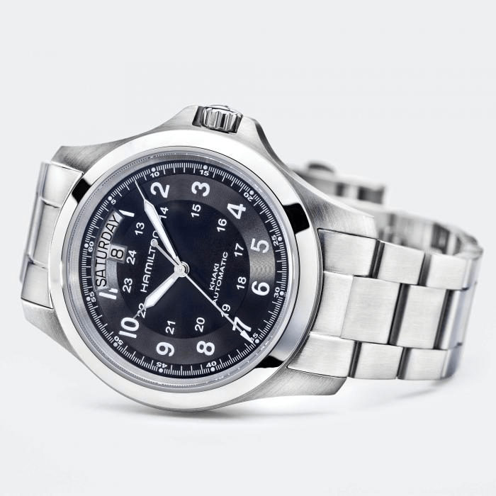 Hamilton Khaki Field King Auto Black Dial Men's Watch H64455133