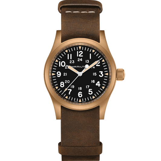 Hamilton Khaki Field Mechanical Bronze Case Men's Watch H69459530