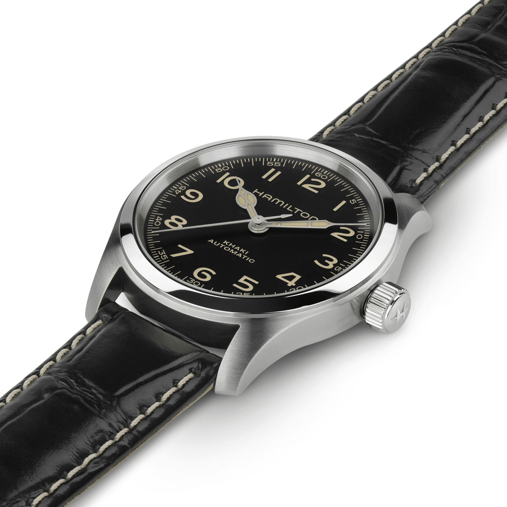 Hamilton Khaki Field Murph 38mm Automatic Black Men's Watch H70405730