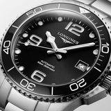 Longines HydroConquest 39mm Black Dial Steel Men's Watch L37804566