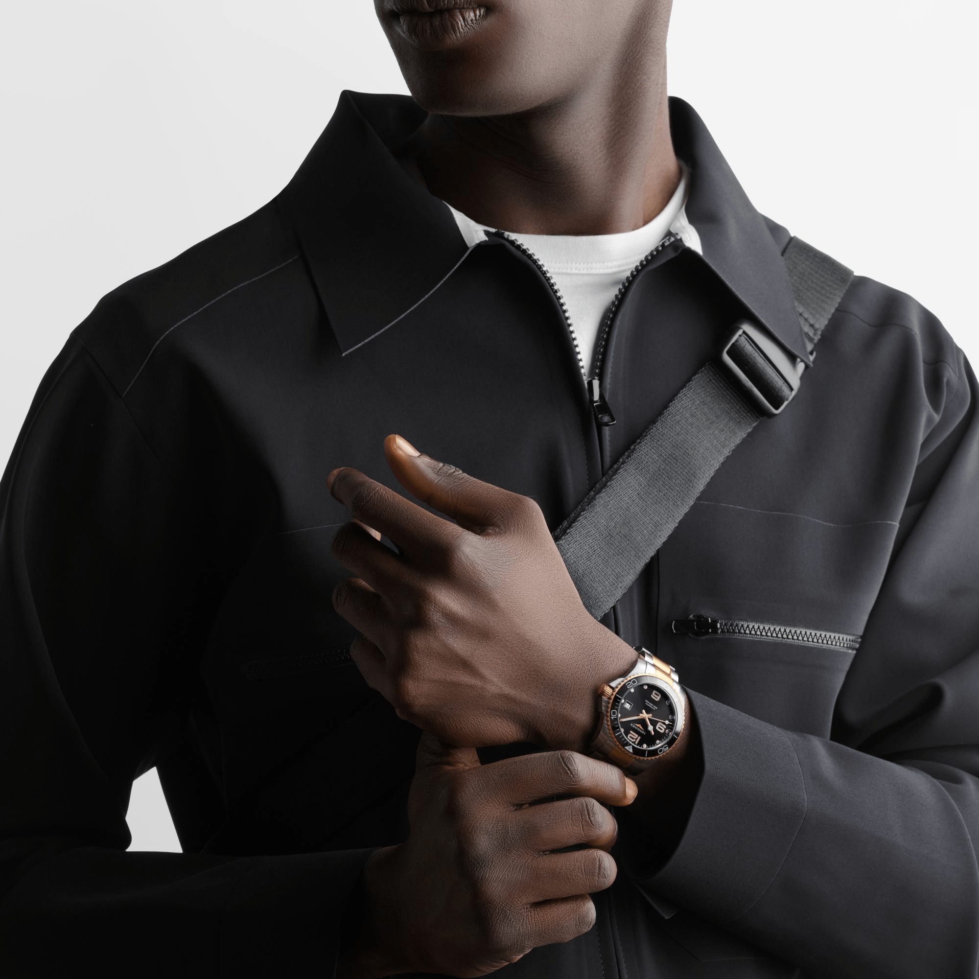 Longines HydroConquest 41mm PVD Stainless Steel Men's Watch L37813567