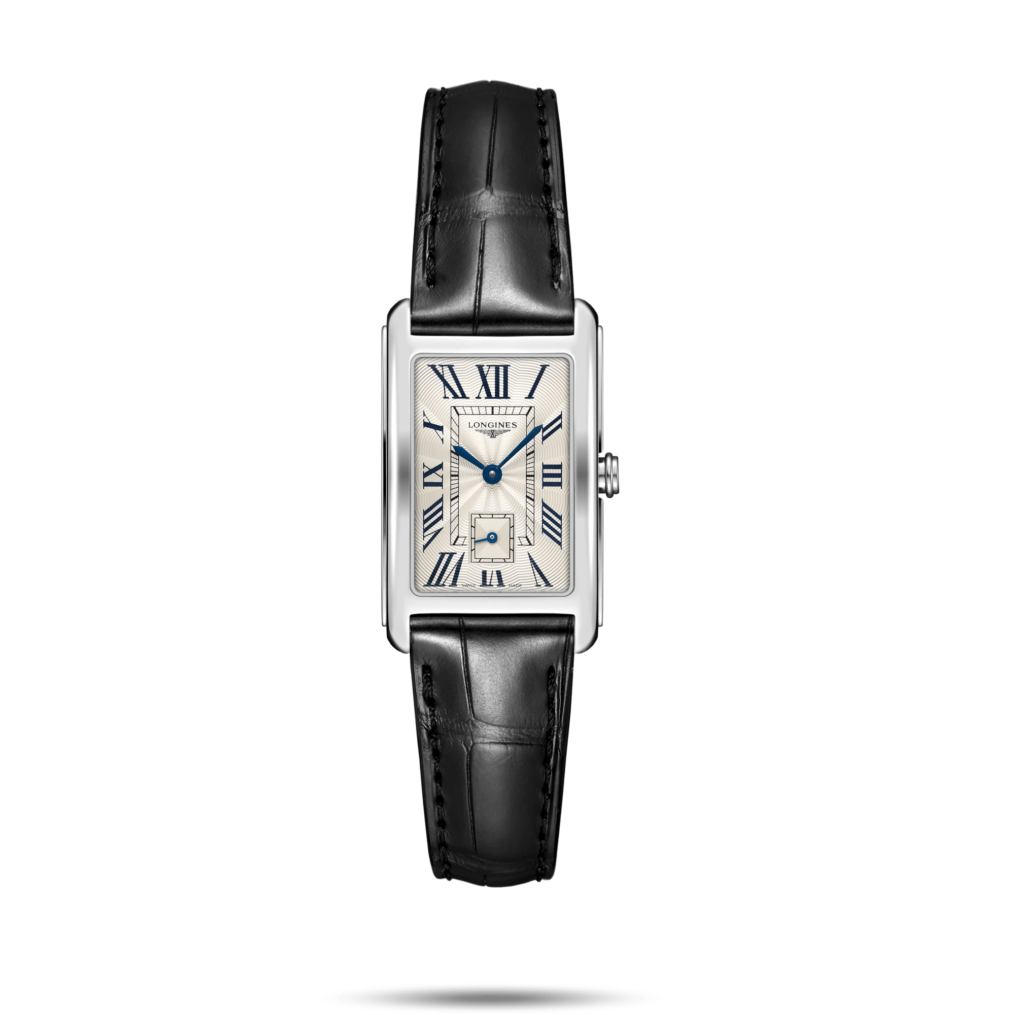 Longines DolceVita 23.3mm Rectangular Silver Dial Women's Watch L55124710