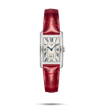 Longines DolceVita 23.3mm Rectangular Red Strap Women's Watch L55124715