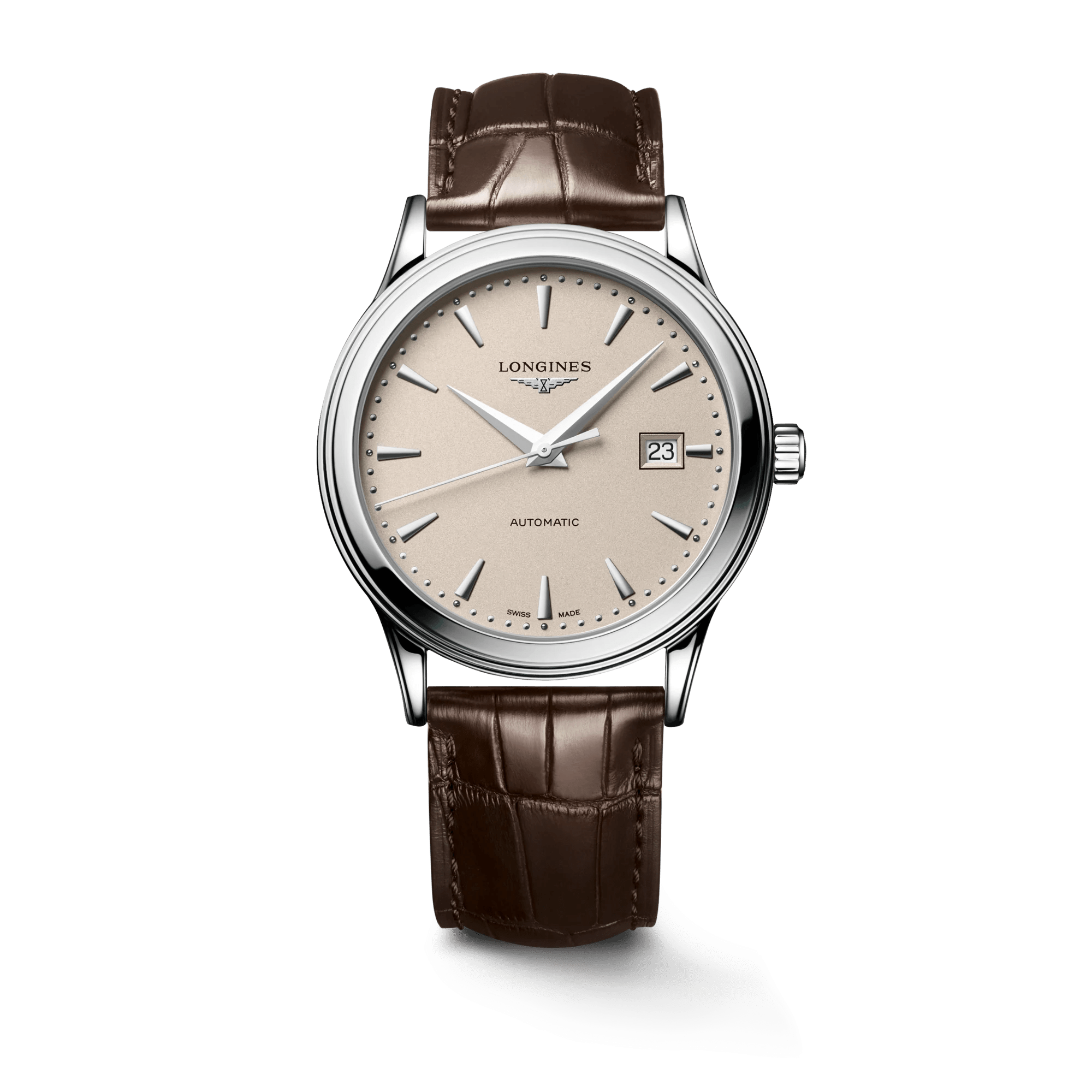 Longines Flagship 40mm Beige Dial Men's Watch L49844792