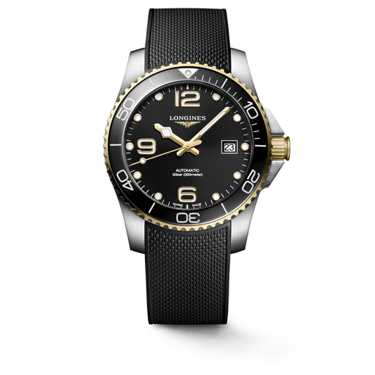 Longines HydroConquest 41mm Black-Gold Men's Watch L37813569