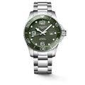 Longines HydroConquest 43mm Green Matt Dial Stainless Steel Men's Watch L37824066