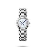 Longines PrimaLuna 30.5mm Stainless Steel Moonphase Diamonds Women's Watch L81154876
