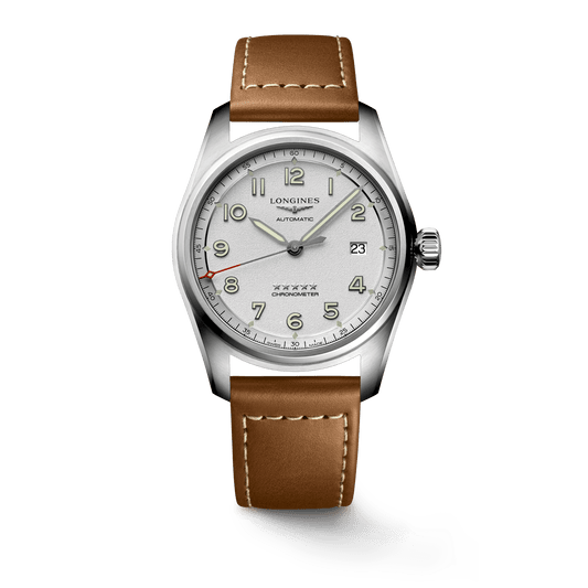 Longines Spirit 40mm Chronometer Silver Dial Men's Watch L38104732