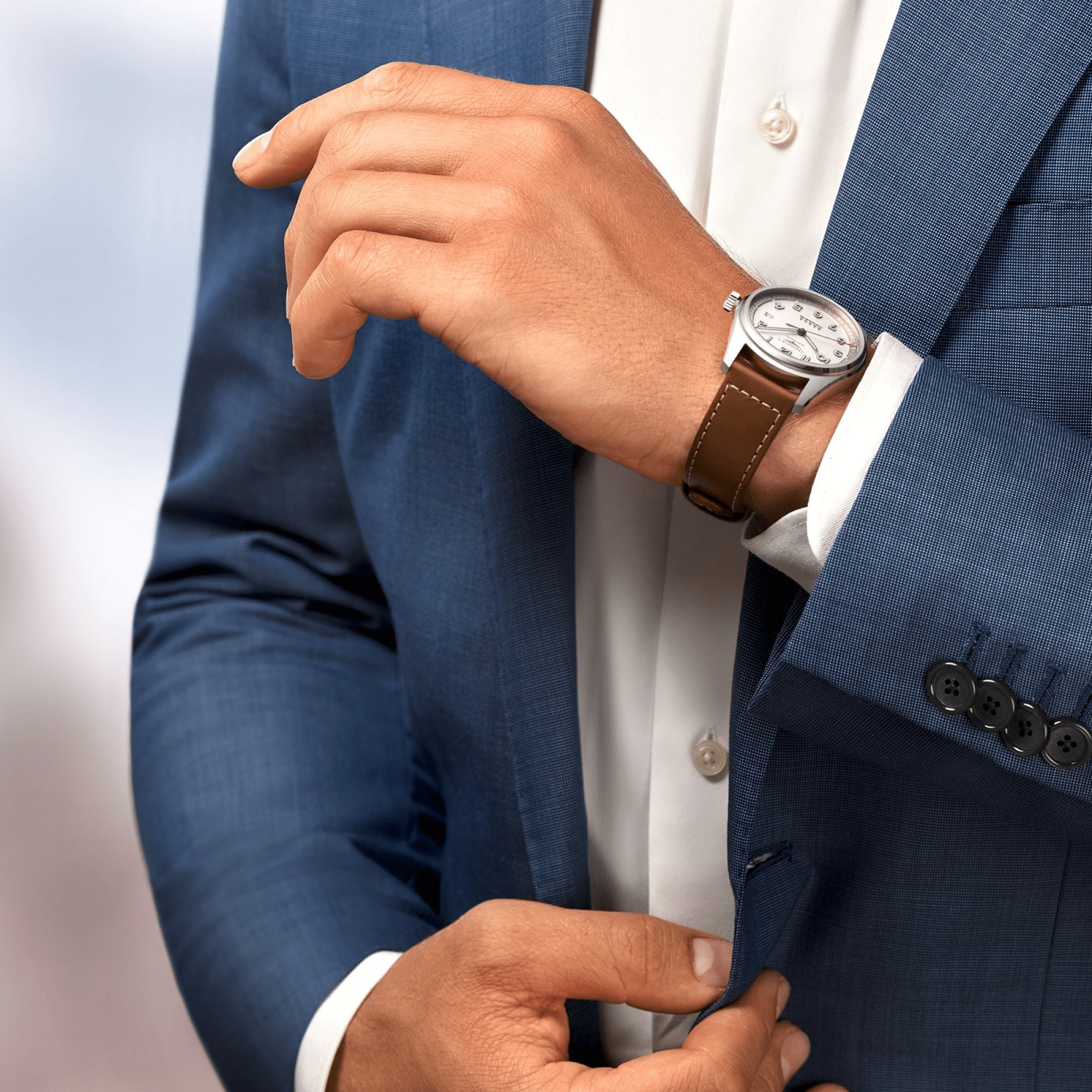 Longines Spirit 40mm Chronometer Silver Dial Men's Watch L38104732