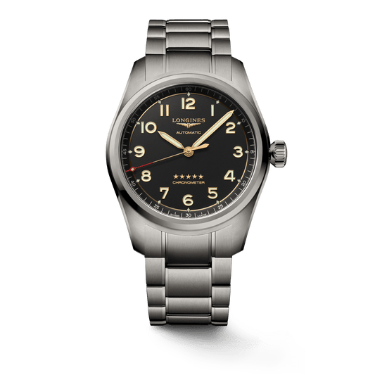 Longines Spirit 42mm Chronometer Titanium Men's Watch L38111536