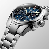 Longines Spirit 42mm Chronometer Blue Sunray Steel Men's Watch L38204936