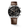 Longines Spirit Flyback 42mm Chronograph Brown Strap Men's Watch L38214532