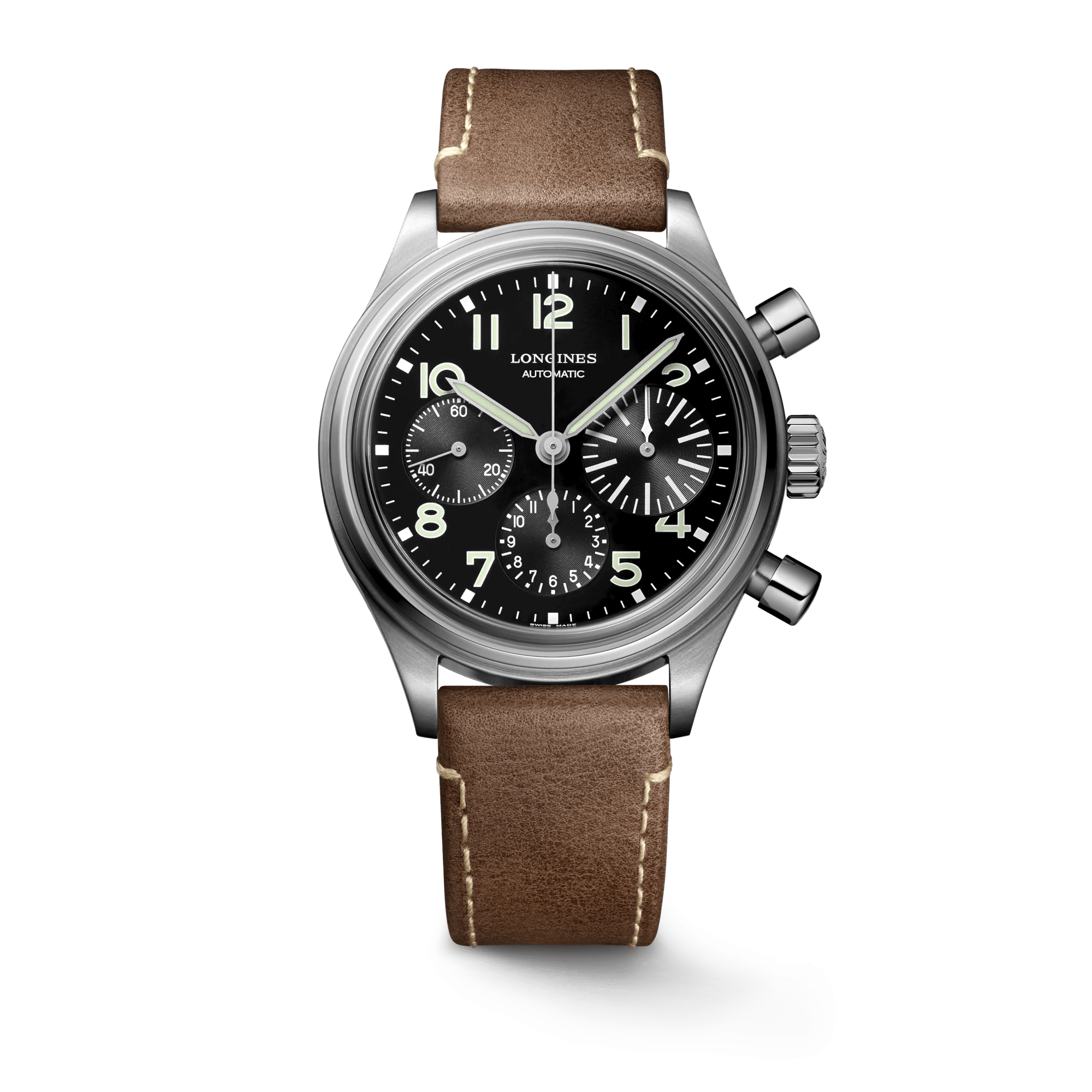 Longines Avigation BigEye 41mm Black Dial Men's Watch L28164532