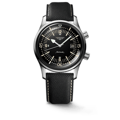 Longines Legend Diver 42mm Black Lacquered Dial Men's Watch L37744500