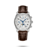 Longines Master Collection 40mm Automatic Chronograph Brown Strap Men's Watch L26734783