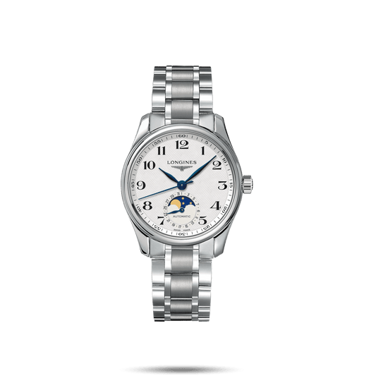 Longines Master Collection 34mm Moonphase Steel Women's Watch L24094786