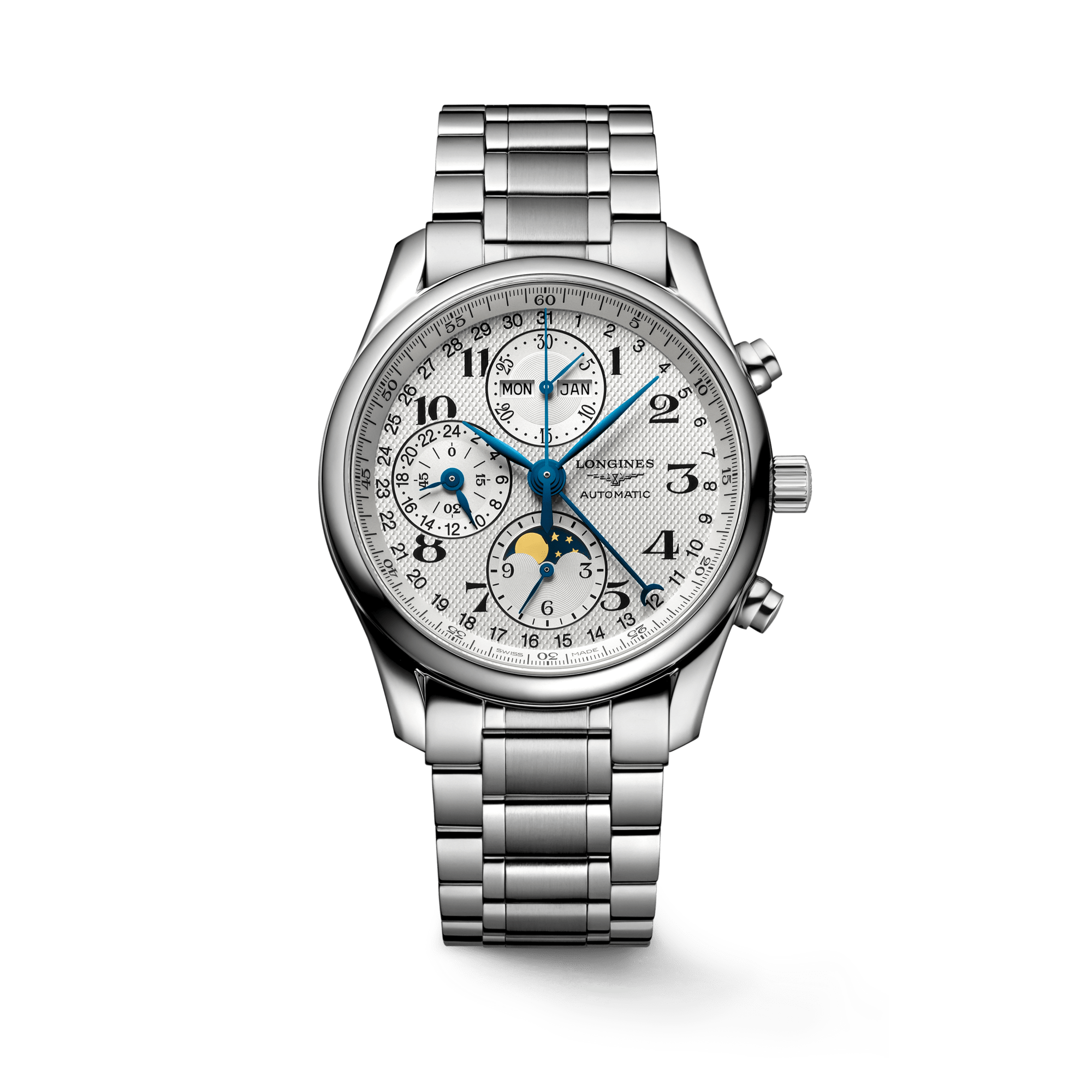 Longines Master Collection 40mm Automatic Chronograph Steel Men's Watch L26734786
