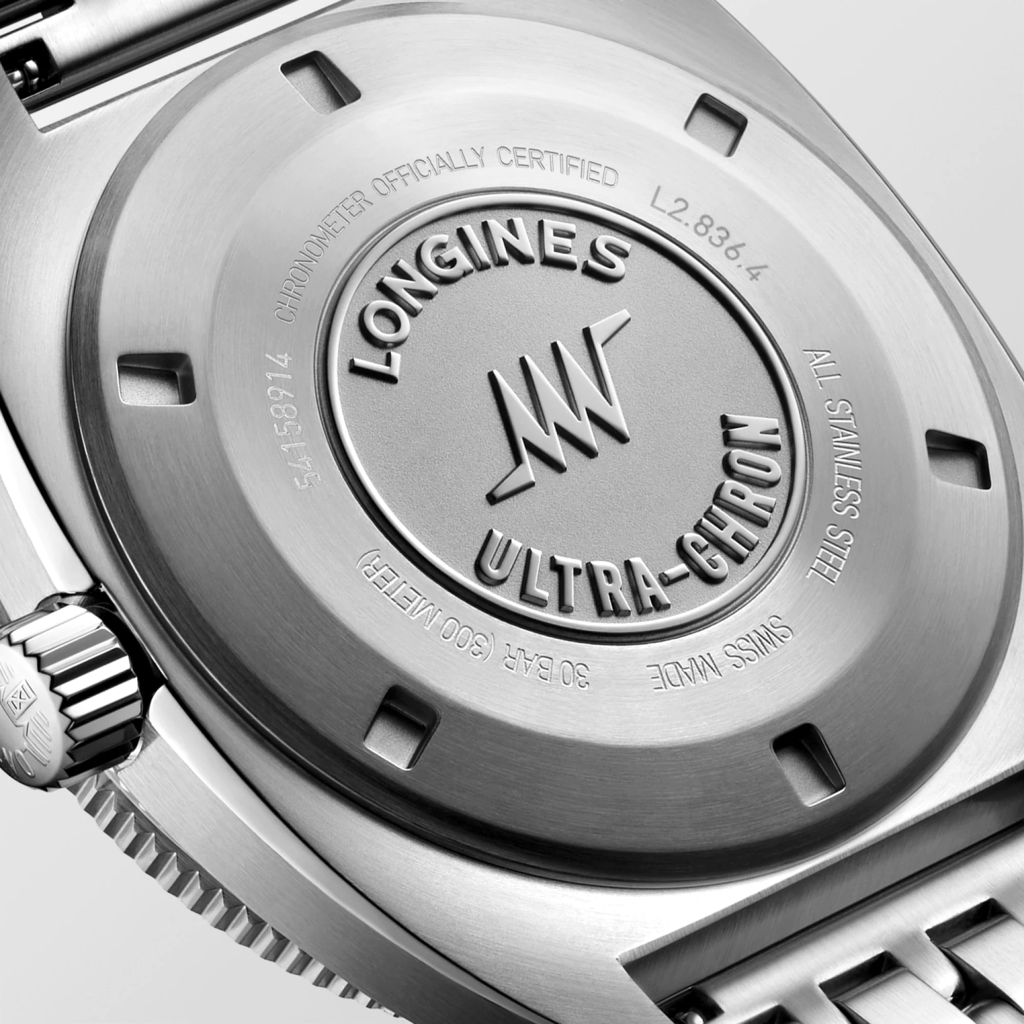 Longines Ultra-Chron 43mm Stainless Steel Men's Watch L28364526