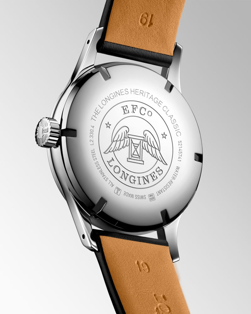 Longines Heritage Classic Tuxedo 38.5mm Automatic Black Men's Watch L23304930