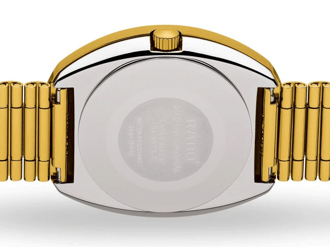 RADO The Original Automatic Blue Dial Gold PVD Stainless Steel Men's Watch R12413523