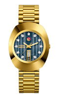 RADO The Original Automatic Blue Dial Gold PVD Stainless Steel Men's Watch R12413523