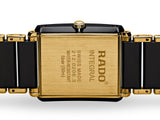 RADO Integral Diamonds 31mm Ceramic-Stainless Steel Black-Gold Men's Watch R20204712