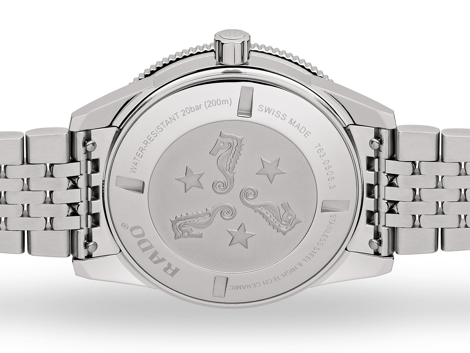 RADO Captain Cook Automatic 42mm Blue Dial Stainless Steel Men's Watch R32505203