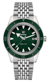 RADO Captain Cook Automatic 42mm Green Dial Stainless Steel Men's Watch R32505313
