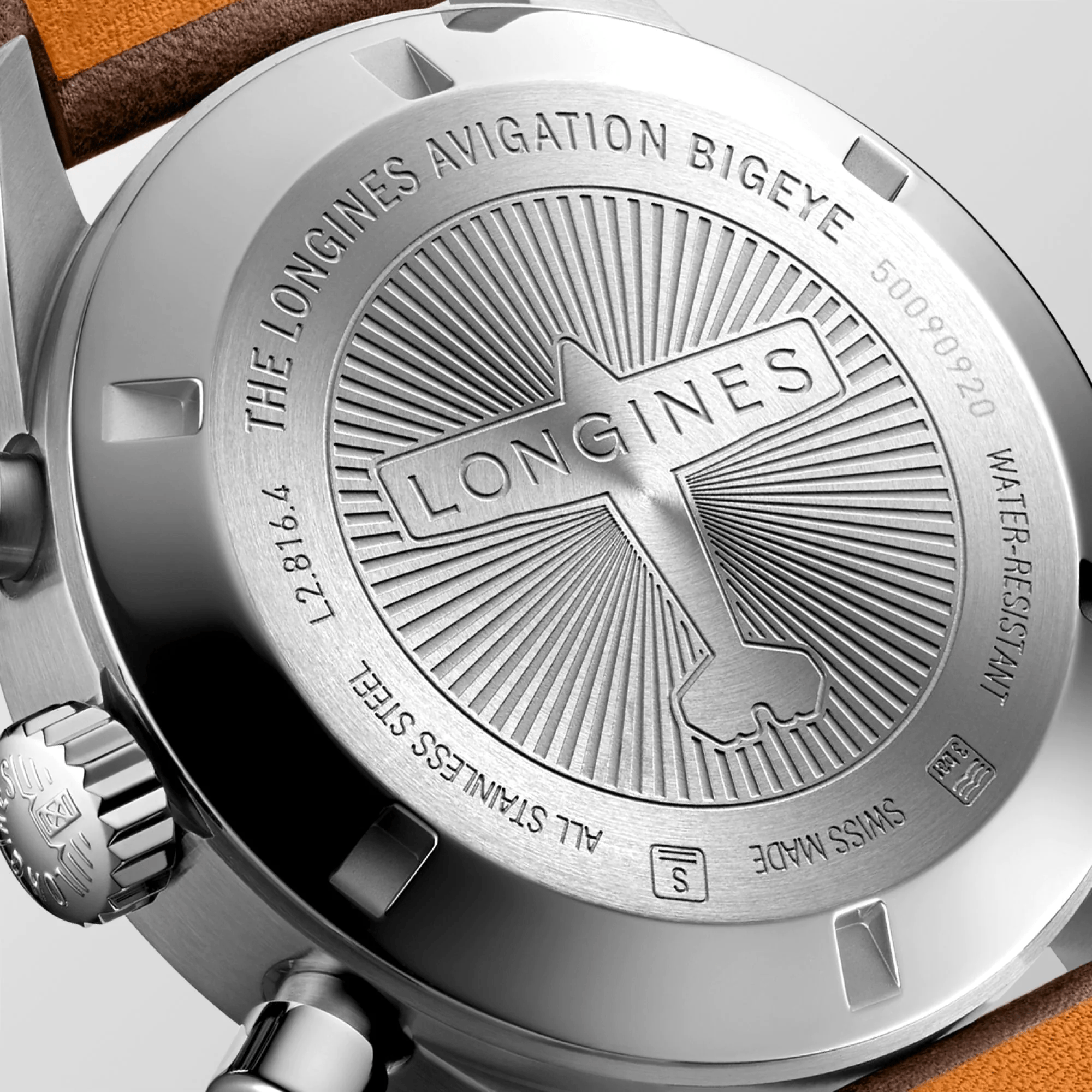 Longines Avigation BigEye 41mm Black Dial Men's Watch L28164532