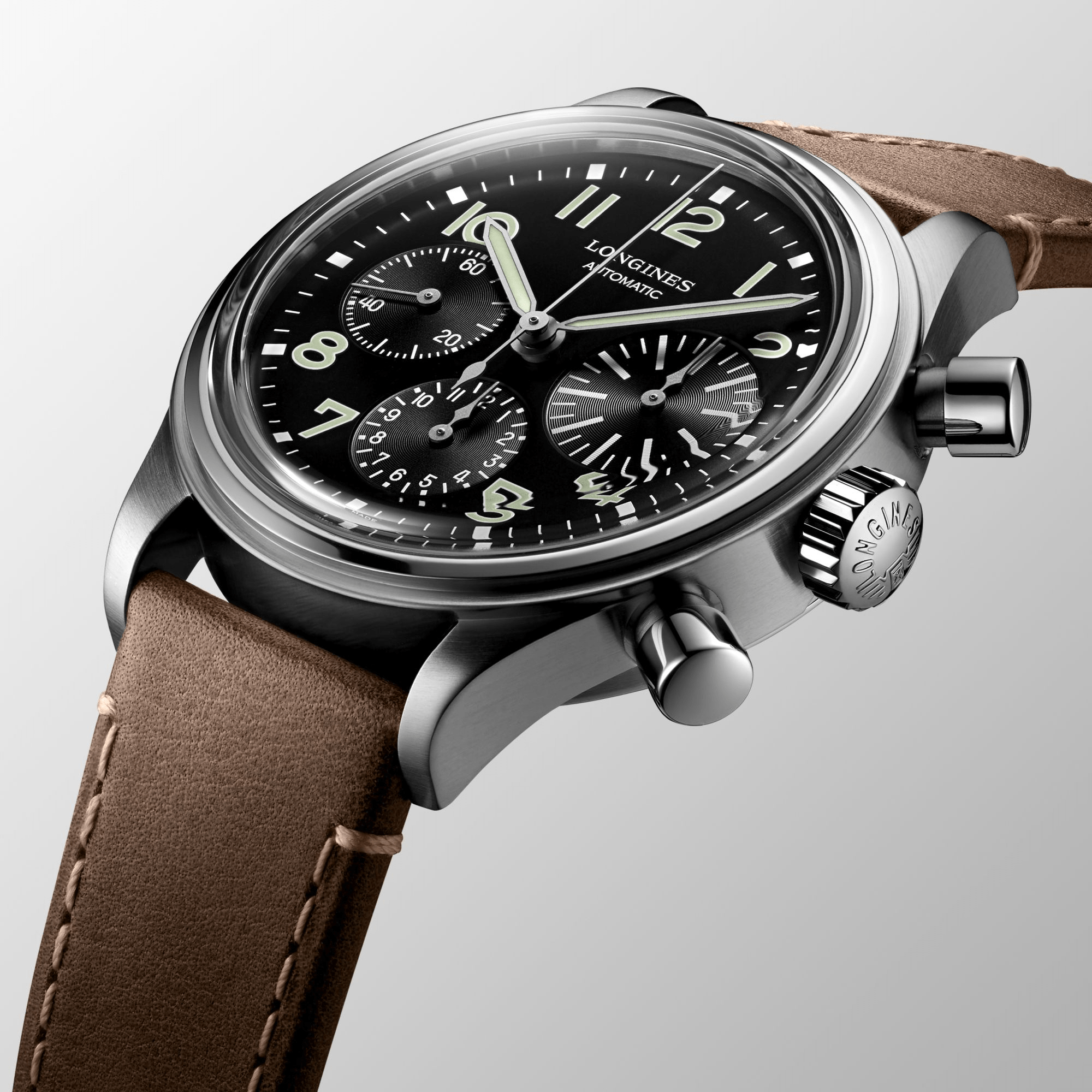 Longines Avigation BigEye 41mm Black Dial Men's Watch L28164532