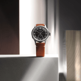 Longines Heritage Classic Sector Dial Brown Strap Men's Watch L28284532
