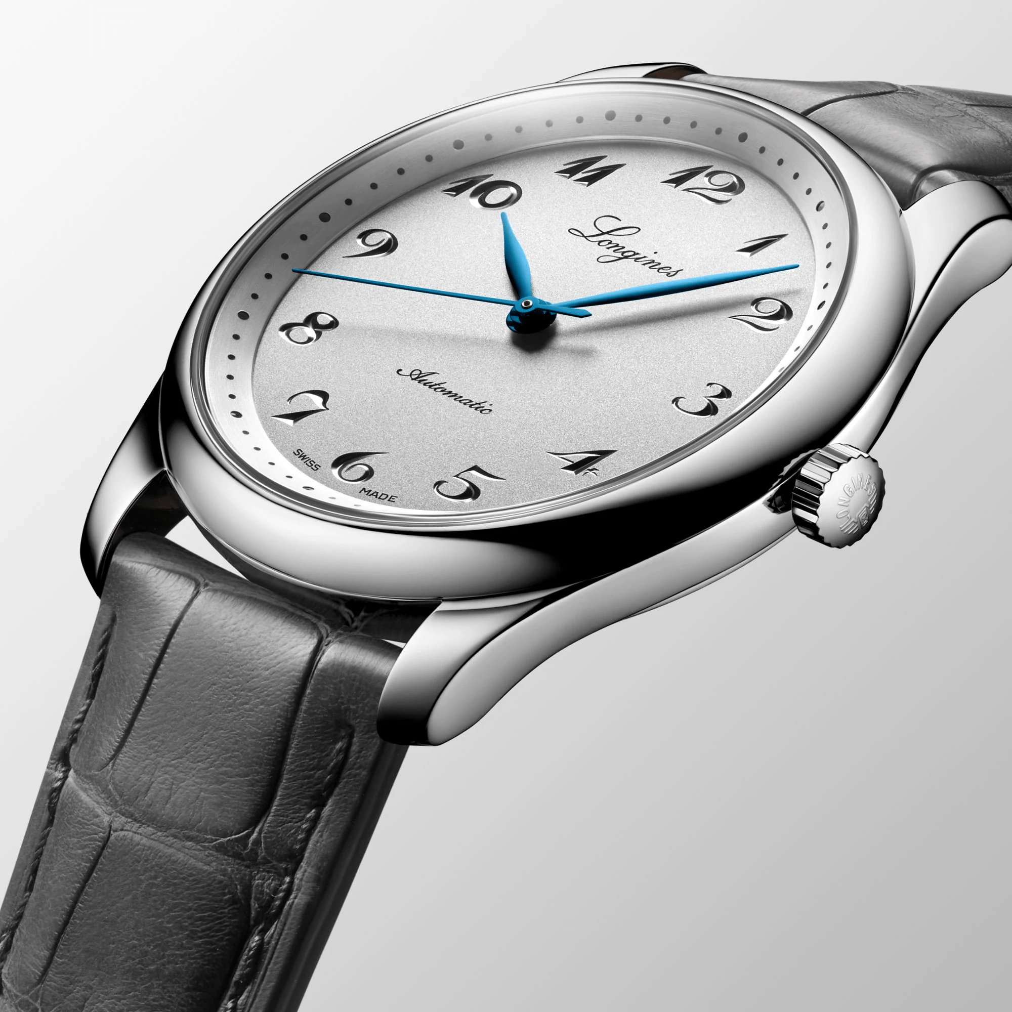 Longines Master Collection 190th Anniversary Grey Strap Men's Watch L27934732