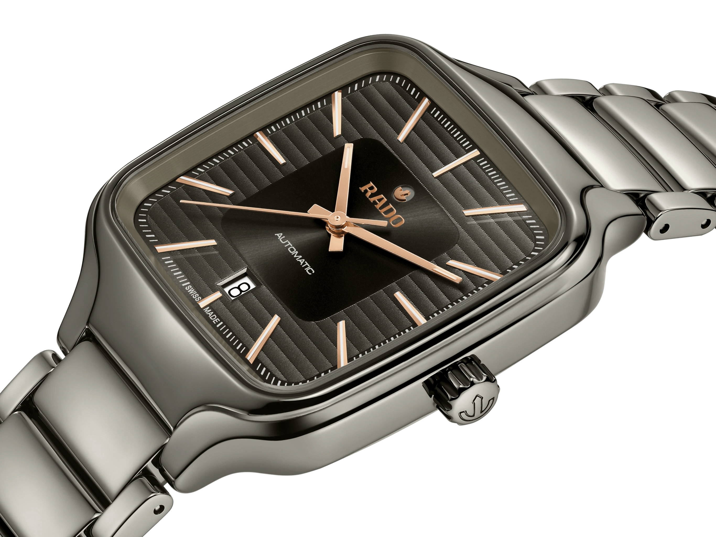 RADO True Square Automatic Plasma Ceramic 38mm Men's Watch R27077102