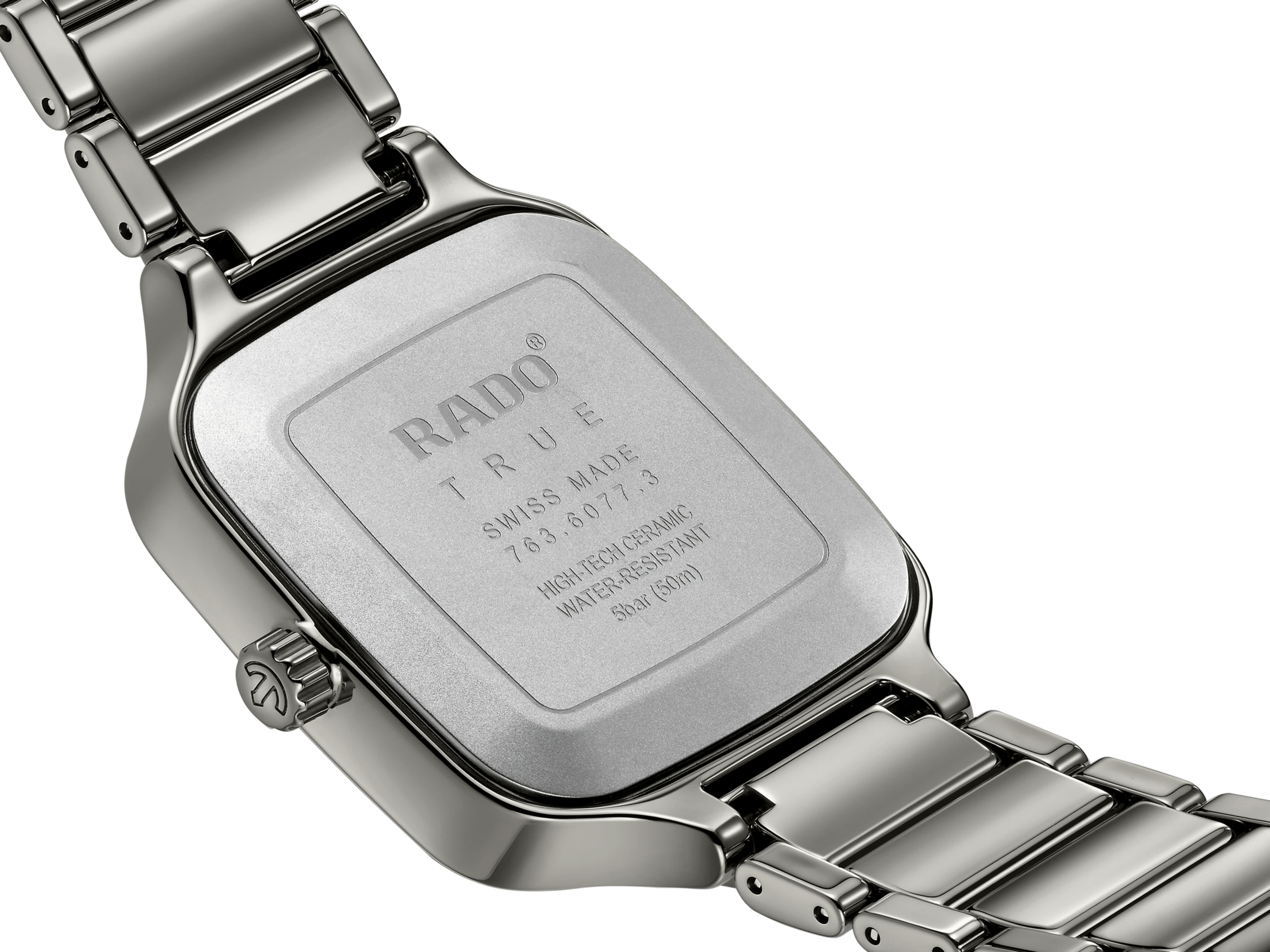 RADO True Square Automatic Plasma Ceramic 38mm Men's Watch R27077102