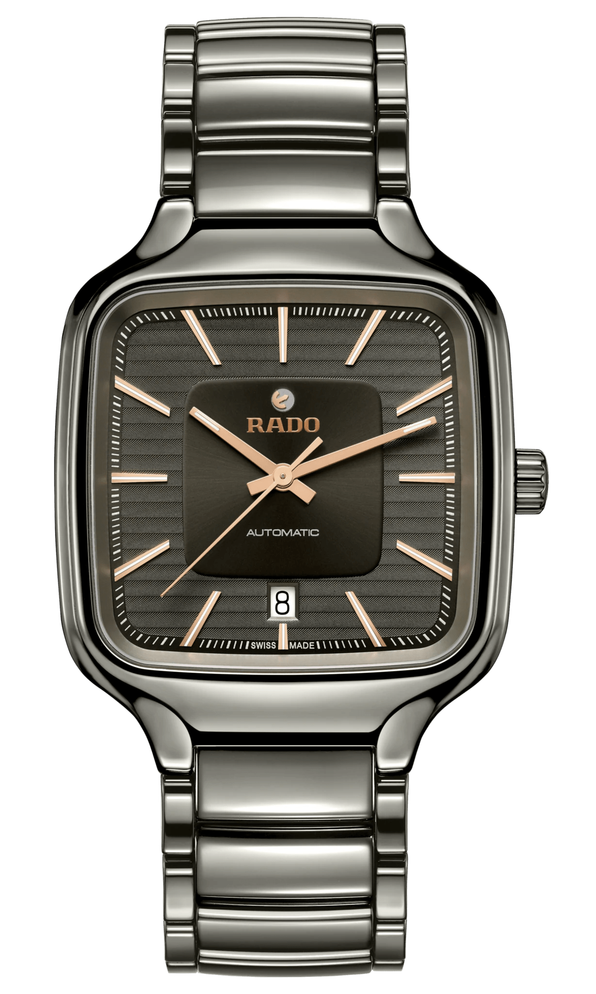 RADO True Square Automatic Plasma Ceramic 38mm Men's Watch R27077102