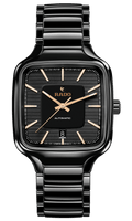 RADO True Square Automatic Black Ceramic 38mm Men's Watch R27078172