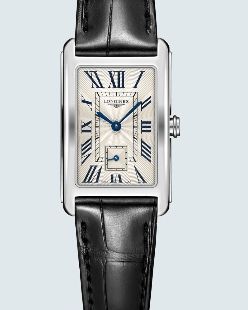 Longines DolceVita 23.3mm Rectangular Silver Dial Women's Watch L55124710